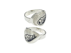 Серебряное кольцо «Миледи»